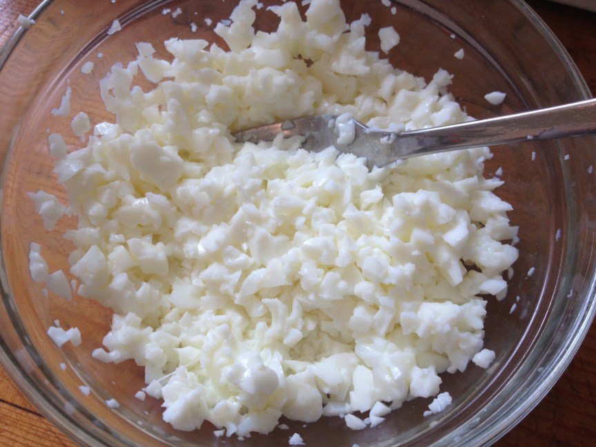 Chopped Egg Whites