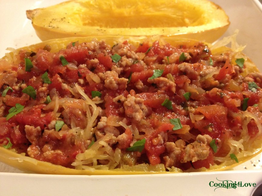 Spaghetti Squash Marinara